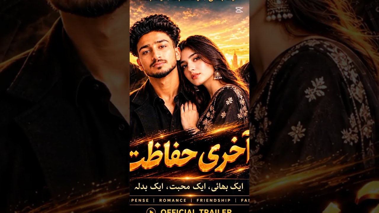 official trailer new movie 🎥 coming soon Hindi # new movie  #akhrey hefazat #romantic movie poster