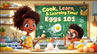Mornings With Aurora Eggs 101: Fun Cooking & Learning Time! 🍳
