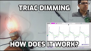 How does a triac dimmer work?