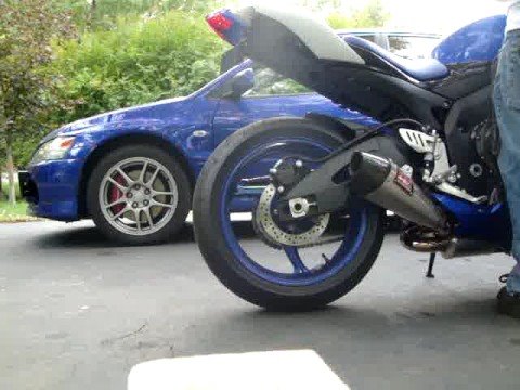 2008 GSXR 600 WITH FULL YOSHIMURA R-55