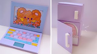 DIY Notebook Ideas | Cute Fridge Pencil Holder| Front Page Design #paper_craft