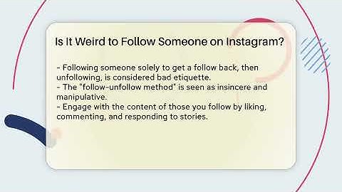 Is It Weird to Follow Someone on Instagram? - Everyday-Networking
