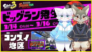 【Splatoon3】銀にゃく兄弟でビッグラン！！最高難易度めざしてサケを狩れ！