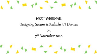 Napino Knowledge Series 2020 | Webinar | IoT: Manufacturing as-a-Service