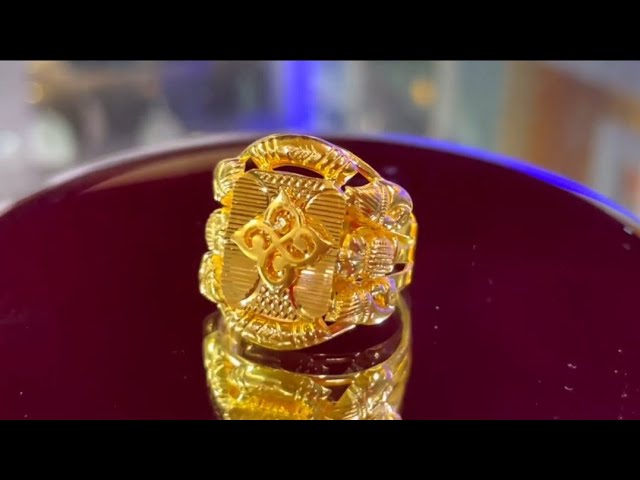 5 Grams Gold Ring New Design Gold Ring 916 - YouTube