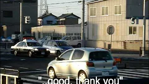 Polite Japanese Police Car !! - DayDayNews