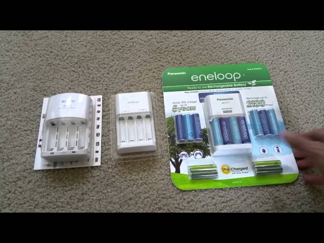 Panasonic Eneloop AA/AAA NiMH Rechargeable Batteries 2100x Sanyo