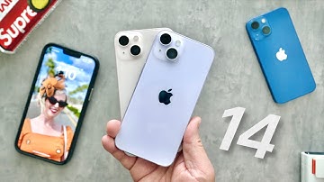 iPhone 14 vs iPhone 13 Unboxing and Camera Test Comparison