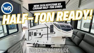 Half-Ton Ready. Big-Time Comfort. | 2026 Cougar 24RDS Walkthrough