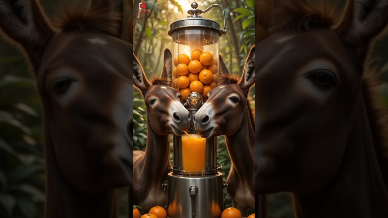 The Donkey's Jungle Juice Shop | Cute Animal Story 