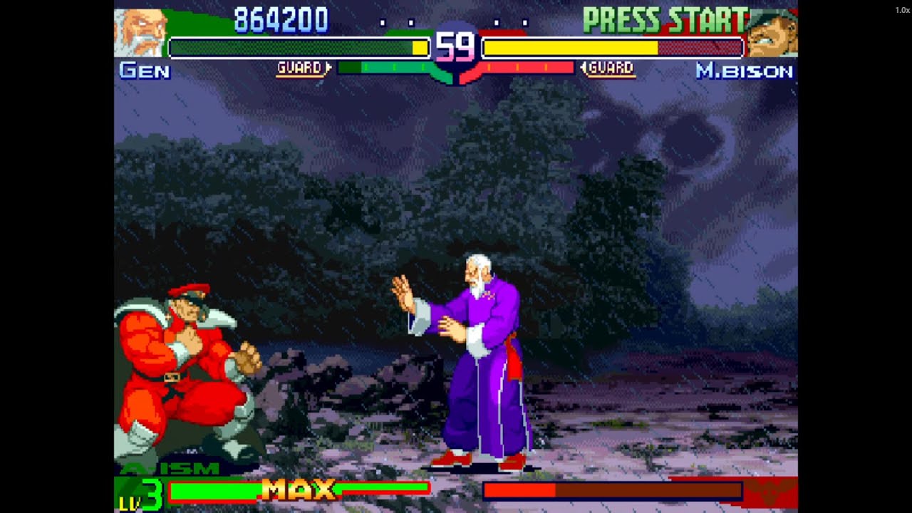 GEN — The Silent Assassin Returns! | Street Fighter Alpha 3 Retro Gameplay