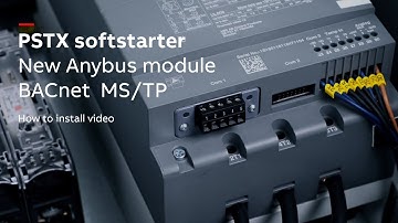 How to install ANYBUS module in enclosure with PSTX