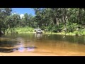 Toyota Prado 120 River crossing (Imbil state forest)