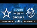 CS:GO - G2 Esports vs. Complexity [Vertigo] Map 2 - IEM New York 2020 - Group A - EU