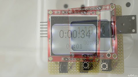 Kitchen Timer (An Arduino Project by FipS, 1080p)