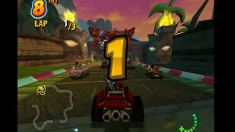 Crash Tag Team Racing PS2 100% Playthrough Part 3