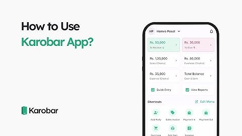 How to Use Karobar App | Track Customers, Inventory & Transactions Easily