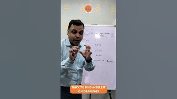 Interest On Drawings Calculation Trick For CUET 2023 Exam #cuet2023 #accounts