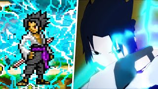 Sasuke's Chidori Stream / Sharp Spear Evolution in Games screenshot 1