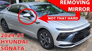 How To Remove 2021-2025 Hyundai Sonata Door Mirror.