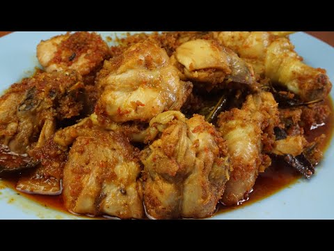 Resep Rendang Ayam Pakai Kelapa Sangrai