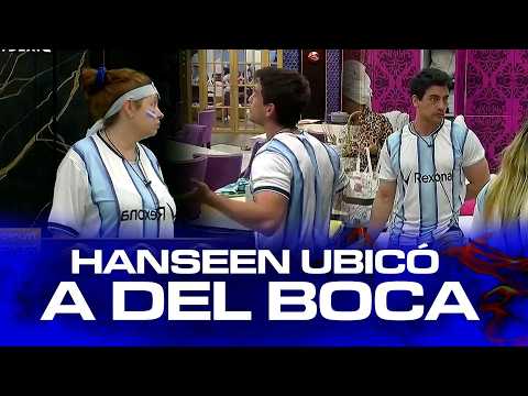 💣PELEARON DURANTE EL PARTIDO DE ARGENTINA: Hanssen LE PARÓ EL CARRO a Andrea Del Boca