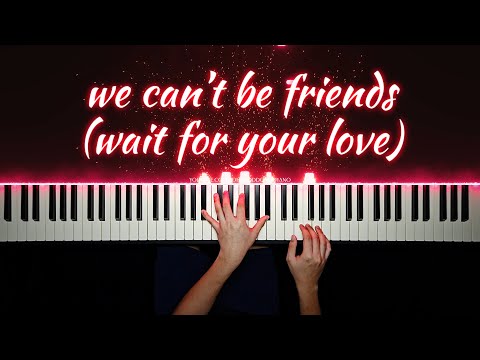 We Can't Be Friends - Ariana Grande | Piano Cover With Piano Sheet