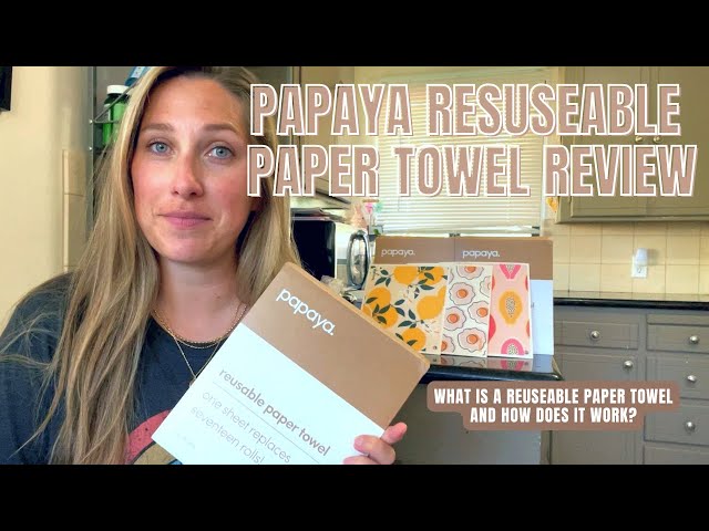 Papaya Reusable Paper Towels