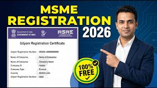 MSME/Udyam Registration 2026: Full Step-by-Step Guide (Free)