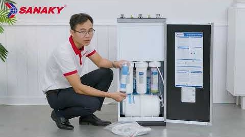Hướng dẫn lắp đặt máy lọc nước Sanaky