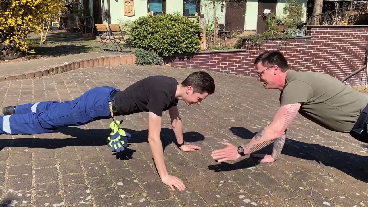 Das Workout für den Feuerwehrmann