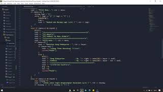Program Kasir Menggunakan Array 1D