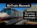 How To Use The Newark EWR Airport AirTrain: NYC to EWR and EWR to NYC