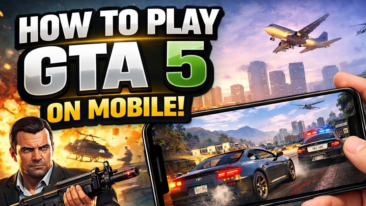 🔥 How to Download GTA 5 on Mobile | Android & iOS Easy Method 2025 😱📱