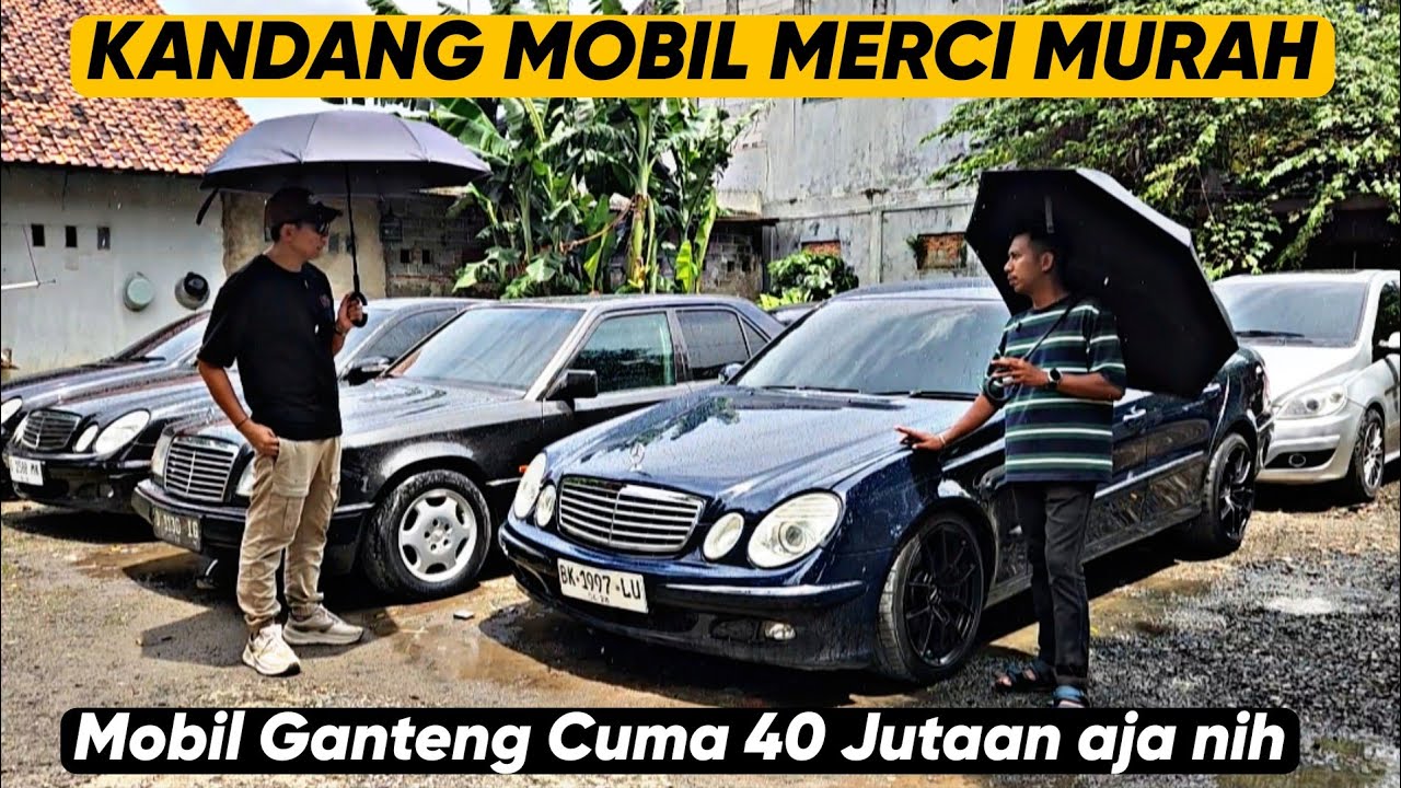 Jual Murah Semua Nih..Mobil Merci Kondisinya Bagus dan Rapih di Garasi Anti Riba