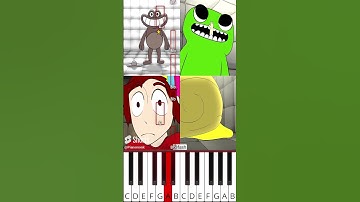 Transformation COMPLETE EDITION (@fash) Garten of Banban Animation - Octave Piano Tutorial