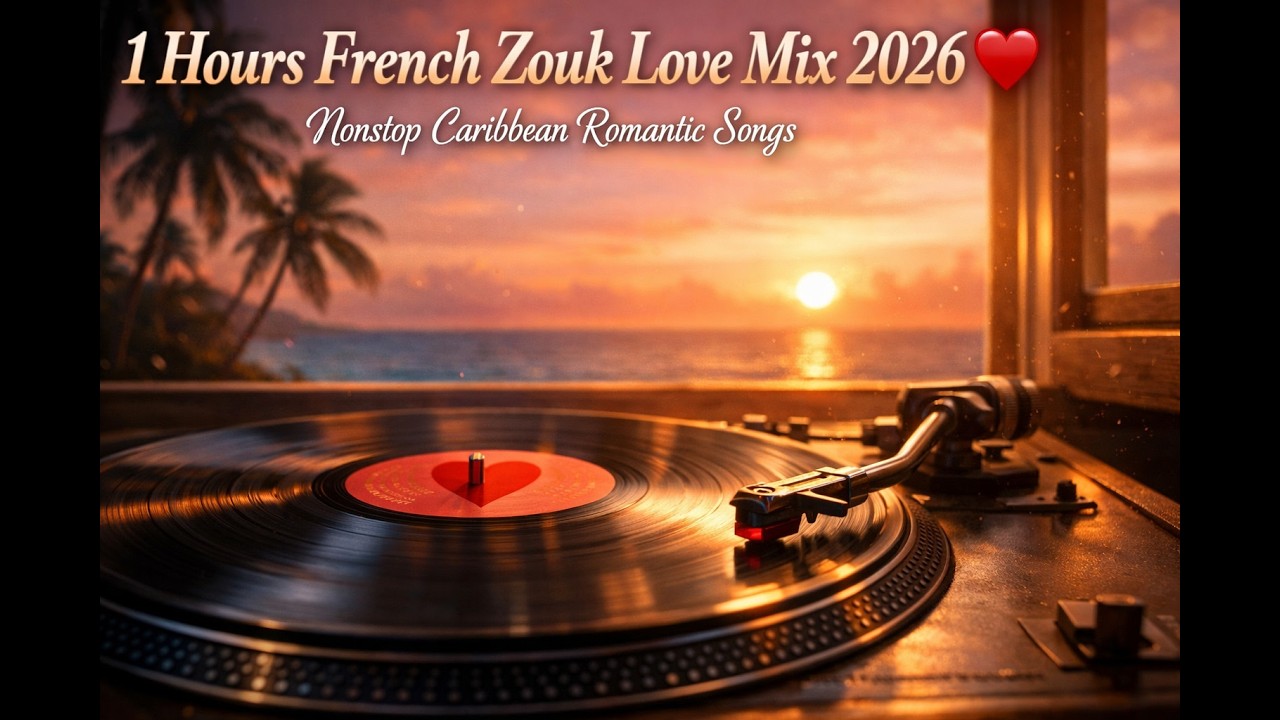 1 Hours French Zouk Love Mix 2026 ❤️ Nonstop Caribbean Romantic Songs
