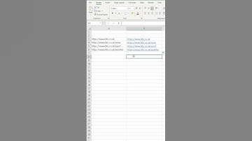 HYPERLINK in Excel - Make a URL Clickable in Excel #shorts