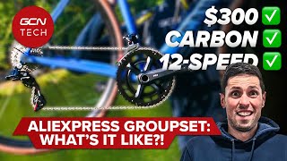 Budget AliExpress Carbon Groupset - How Does It Ride? видео