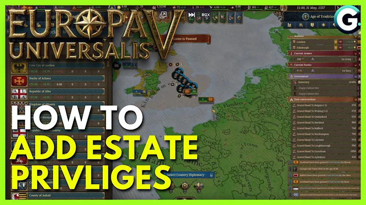 How to Add Estate Privileges to Lords in Europa Universalis 5 (Full Guide)