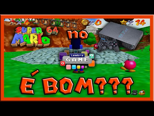 Super Mario 64 [REPRO-PACTH] - PS2 - Sebo dos Games - 10 anos!