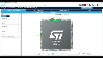 Vi điều khiển STM32f407. Cấu hình và điều khiển LCD 16x2 hiển thị tên và MSSV