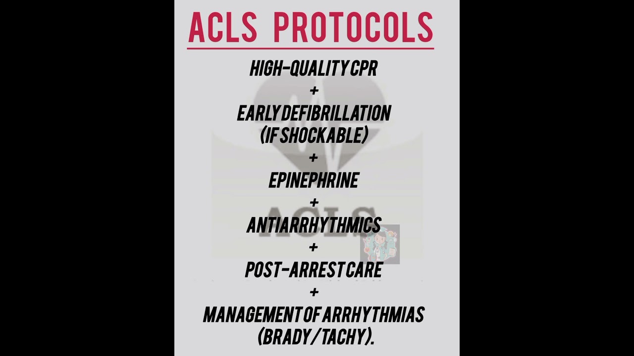 acls protocols...Important for 