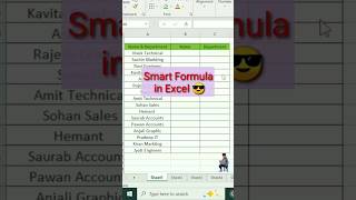 👍Flash Fill in Excel | Save Time Instantly!💯#shorts #excel #exceltips #exceltricks