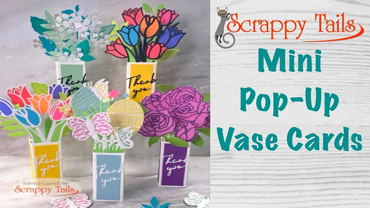Mini Pop Up Vase Cards & Table Settings