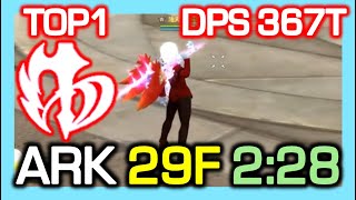 Top1 Duelist Ark 29F 228 Dps 367 Trillion Ark Contest S1 Dragon Nest China