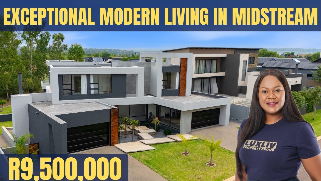 9 500 000 рандов | Исключительное современное жилье | Роскошный дом в индустриальном стиле | Поме...