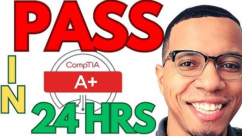 How To Pass CompTIA A+ In One Day! | Last Minute Cert Hacks From An Actual @CompTIA instructor
