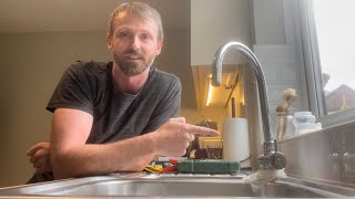 How to replace a kitchen tap - monobloc kitchen mixer tap