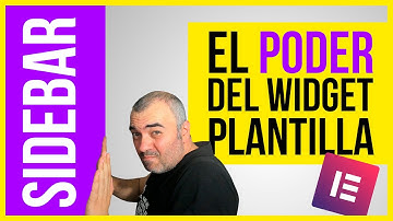 ✔️Tutorial de Elementor | SIDEBAR, MENÚ, SECCIÓN, LAYOUT Y PLANTILLA